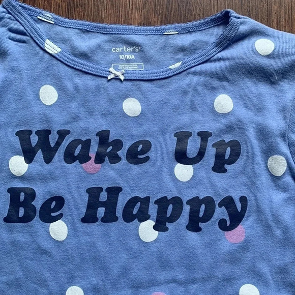 Carter’s Polka Dot Pajamas 2-Piece Set Size 10 NWT - Picture 3 of 13